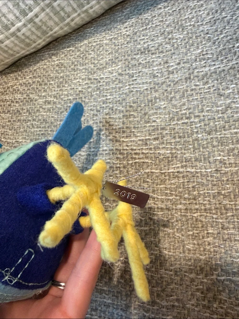2019 Target Spritz Booker felted Easter Bird Featherly Friends